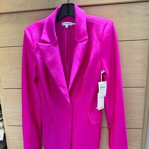 Good American pink blazer